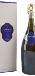 Champagne Gosset, Champagne AC, 12 ans de Cave a minima + giftbox
